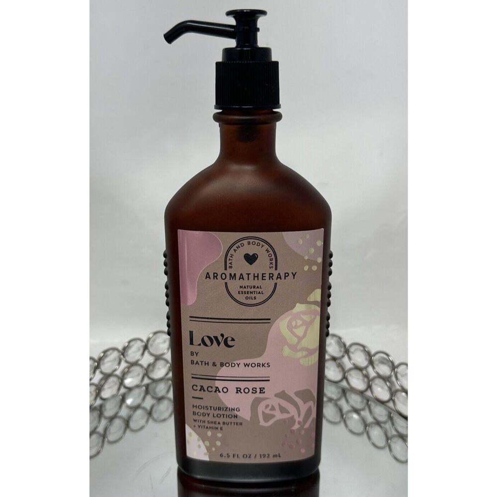 5 Pc Bundle BB&W Aromatherapy Love~Cacao Rose~Body Scrub, Lotion, Cream,Gel, Oil - Picture 5 of 13